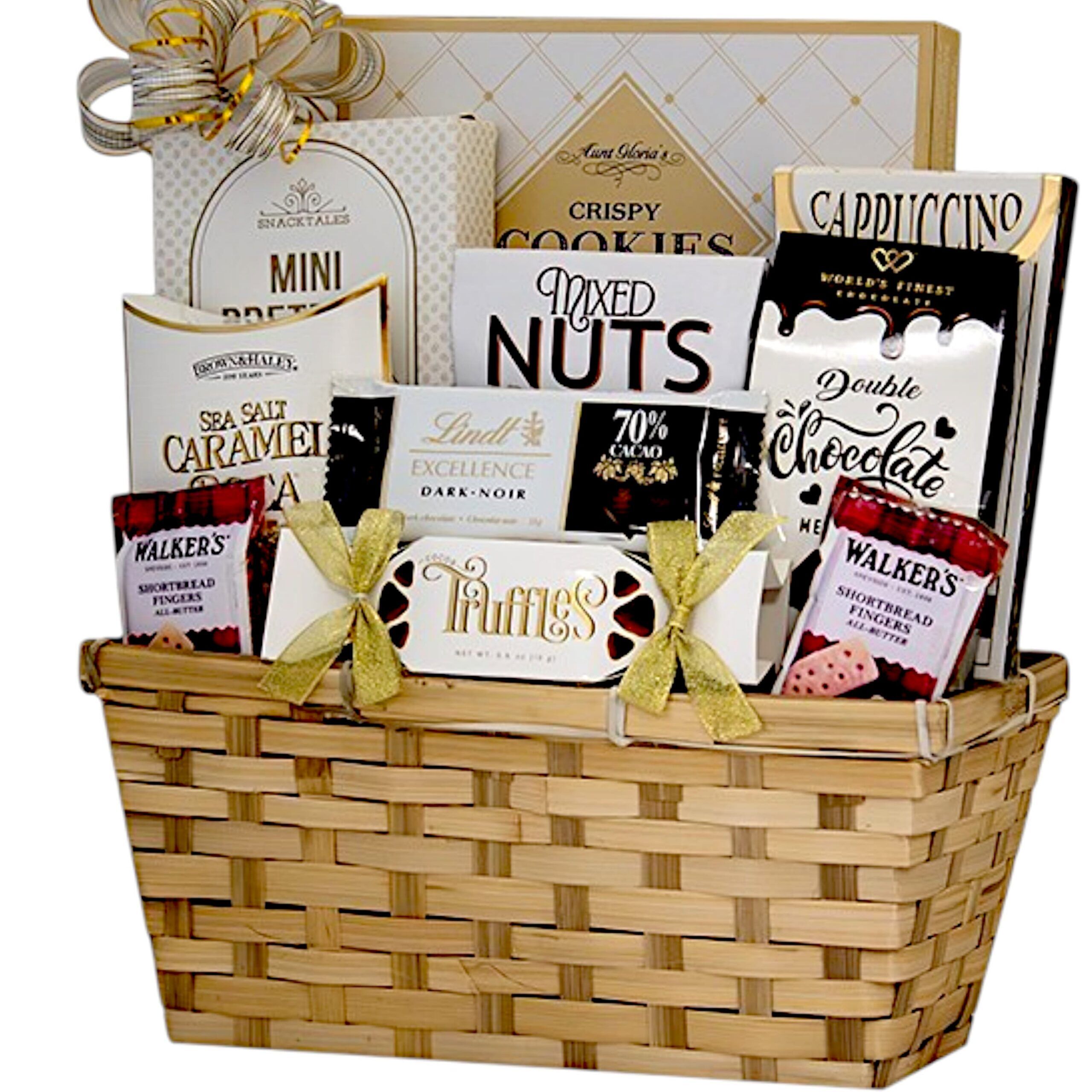 Deluxe Lindt Chocolate Gift Basket 4 Deluxe Lindt Chocolate Gift Basket 4