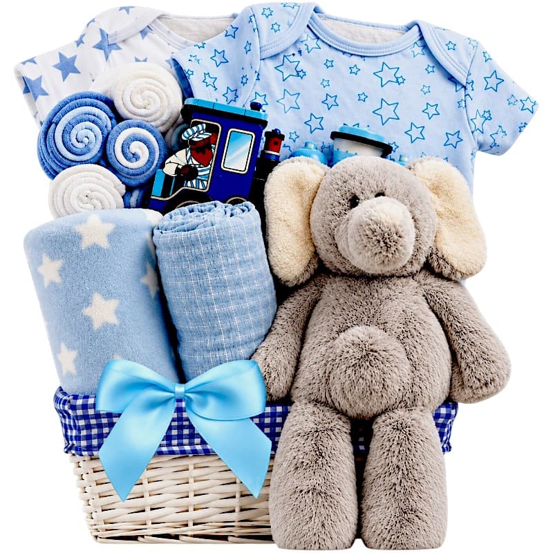Elephant Baby Boy Gift