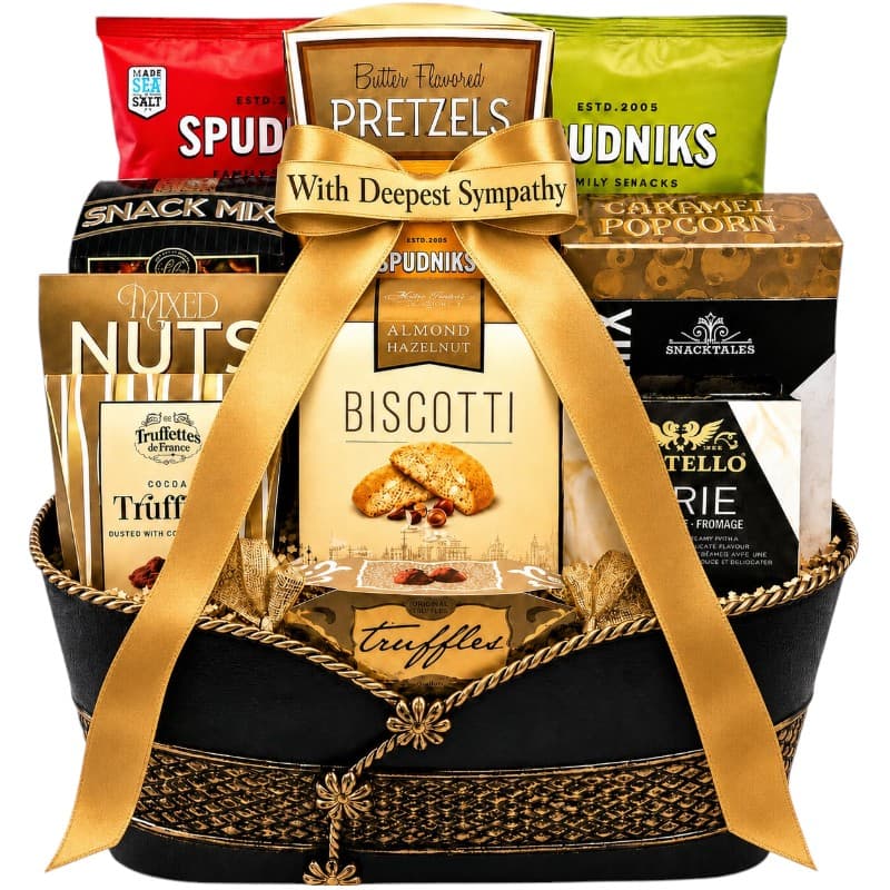 Elegant Comfort Sympathy Basket