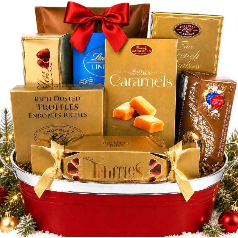 Christmas Elegance Gift Basket