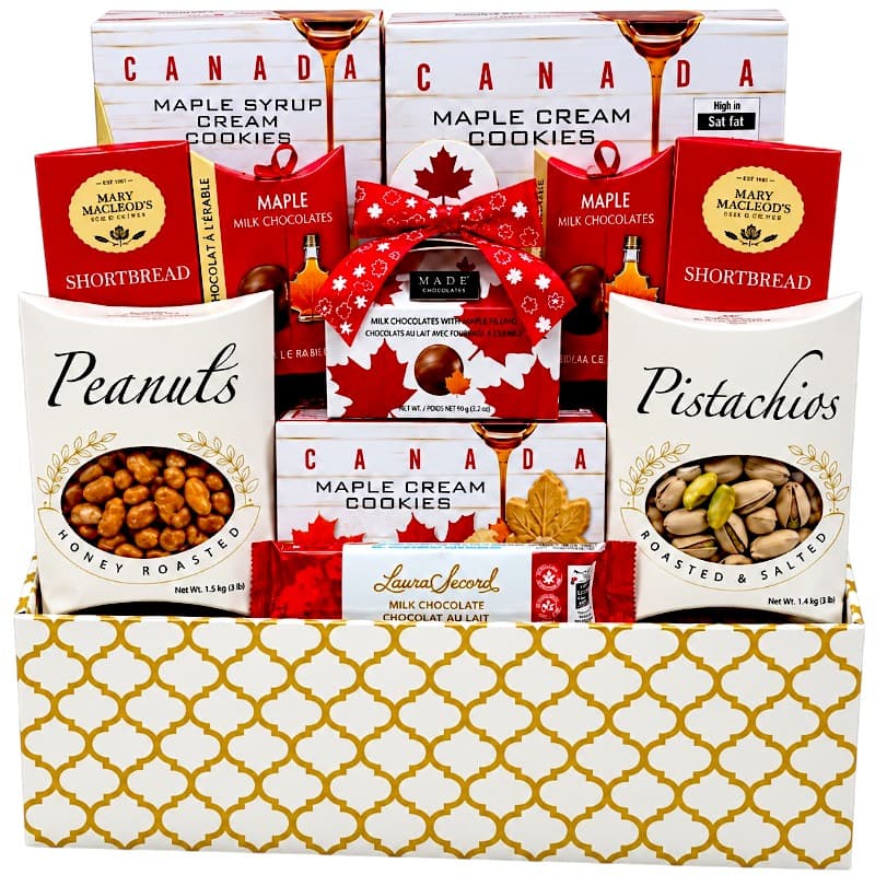 Canadian Treats Gift Basket Canadian Treats Gift Basket