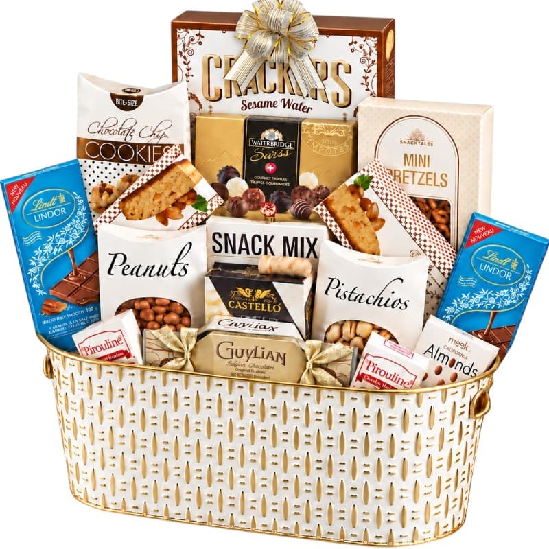 Festive Glow Delight Basket Festive Glow Delight Basket